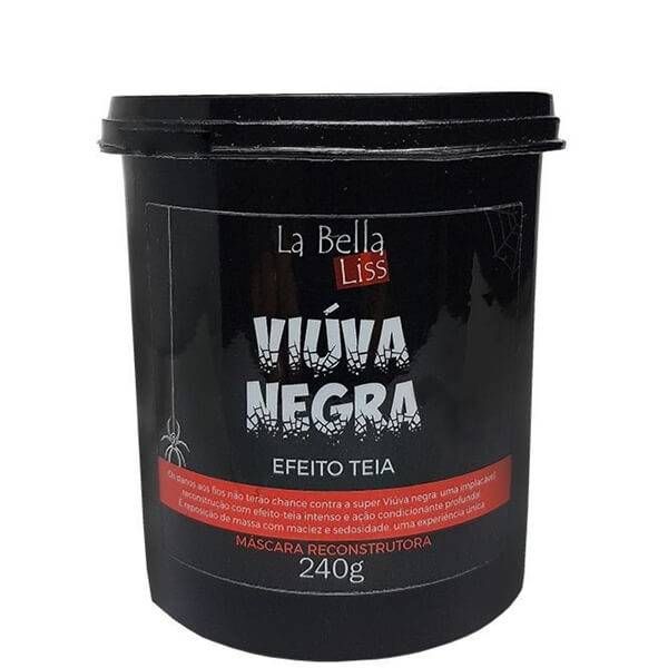 Máscara Viúva Negra La Bella Liss - Efeito Teia 240g