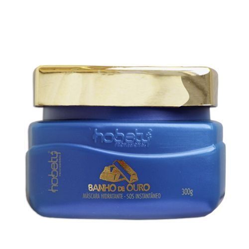 Mascara De Hidratação Banho De Ouro Hobety 300g