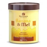 MÁSCARA BANANA & MEL 1Kg - NATUREZA COSMÉTICOS.