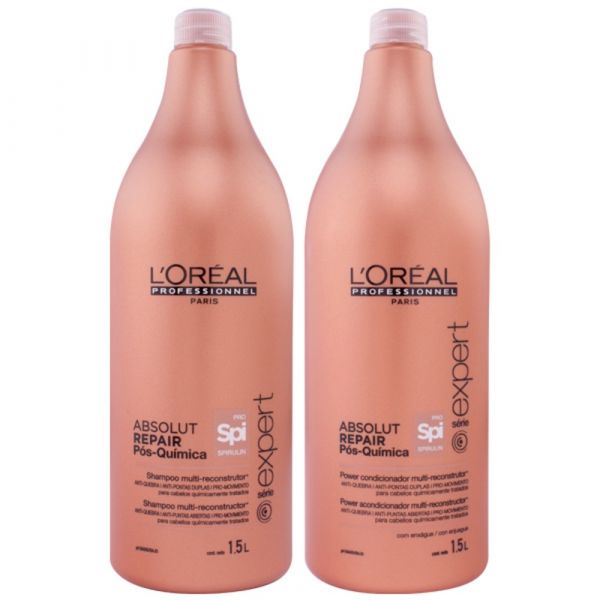 Loreal Profissional Absolut Repair Pós Química Kit Duo Absol