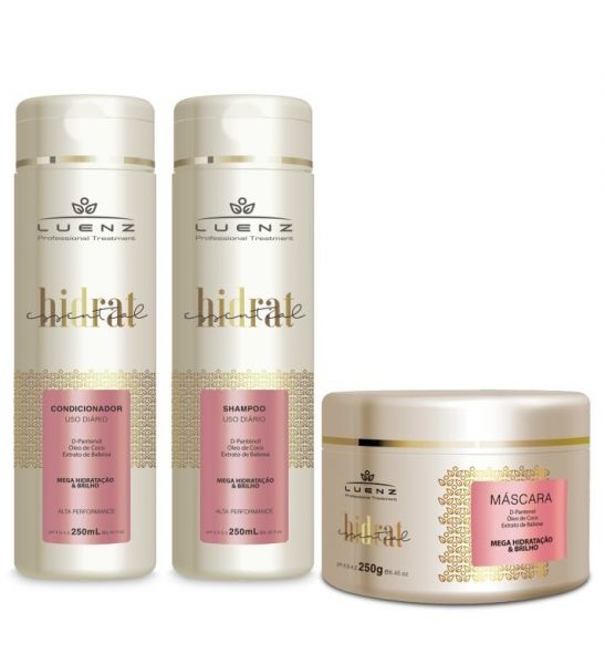 Kit Mega Hidratação e Brilho - Essential Hidrat - Luenz