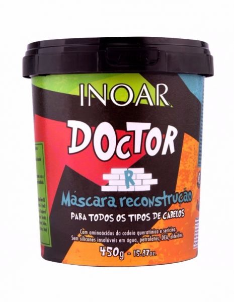 Inoar Doctor Másc Reconstrução - Máscara De Tratamento 450g