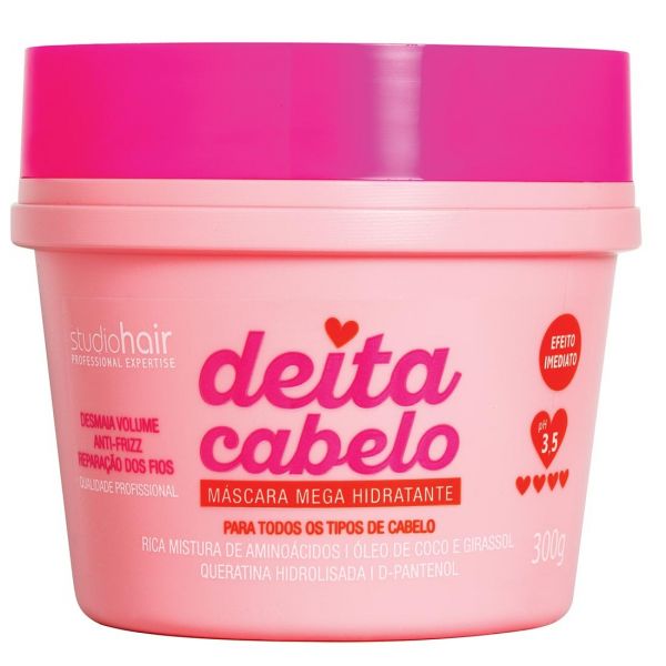 Máscara Muriel Deita Cabelo 300g - Hidratante Desmaia Volume