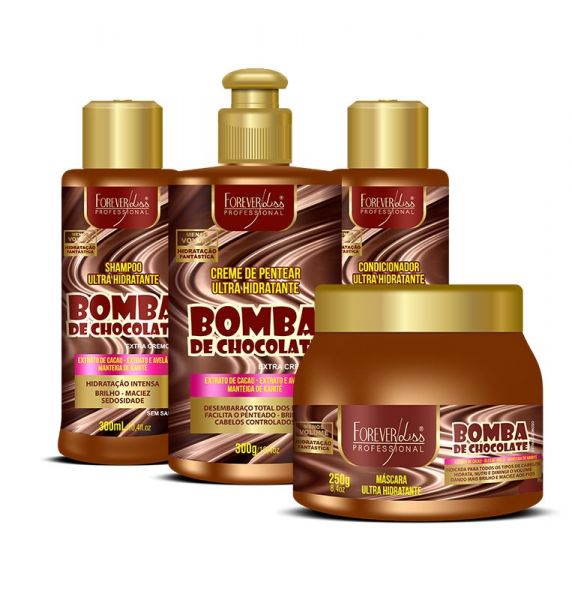 Kit Bomba De Chocolate Forever Liss 250g - Forever Liss