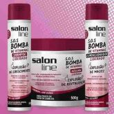 Kit Salon Line Shampoo+condicionador+masc Sos Bomba Liberado