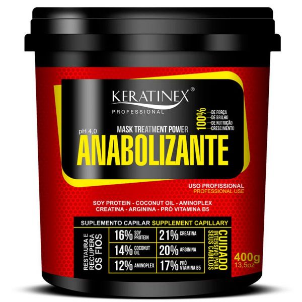Anabolizante Capilar Keratinex 400g