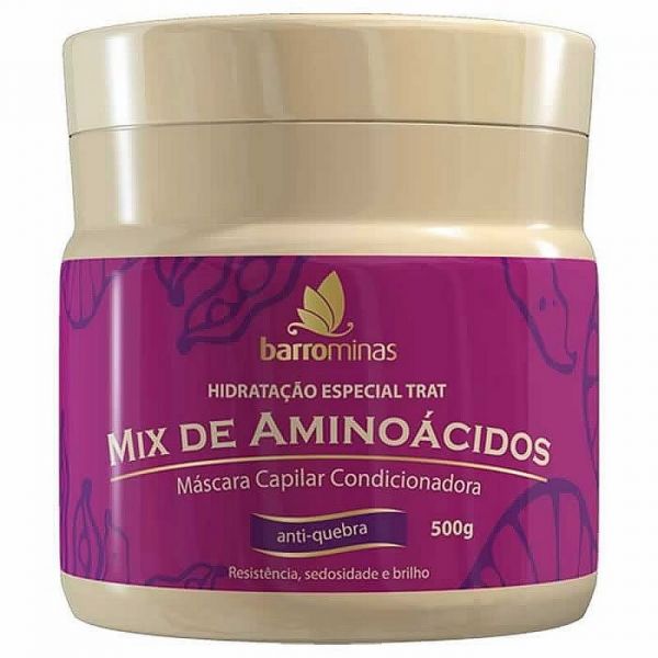 Máscara Mix Aminoácidos Barrominas 500g