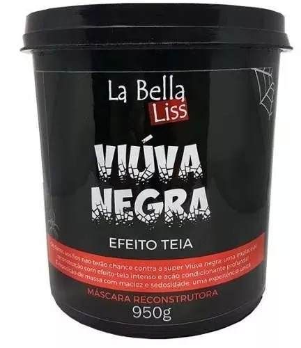 La Bella Liss - Máscara  Viúva Negra Efeito Teia 950gr