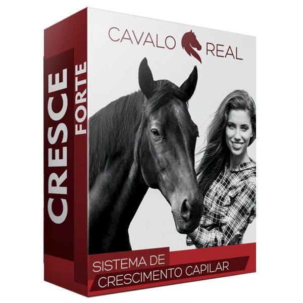 Kit Crescimento Capilar Cresce Forte Vita Seiva Cavalo Real