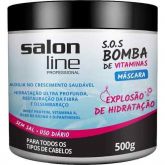Máscara Sos Bomba De Vitaminas 500g Salon Line