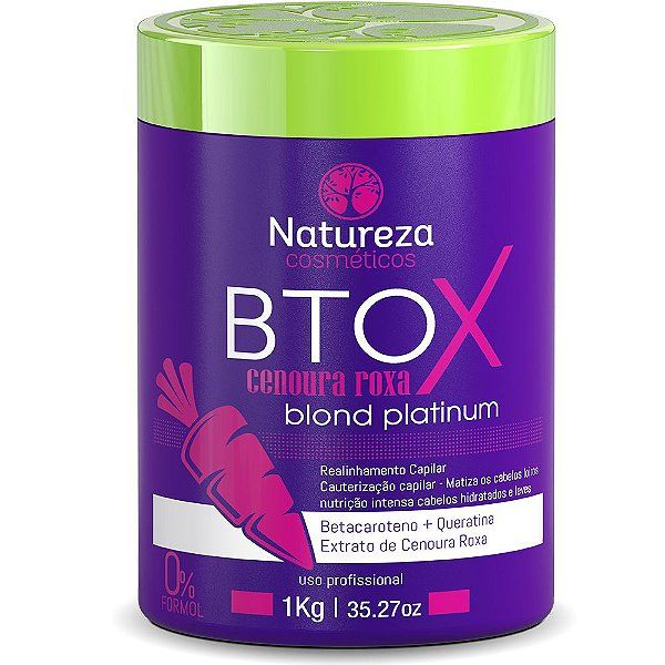 BTOX DE CENOURA ROXA -