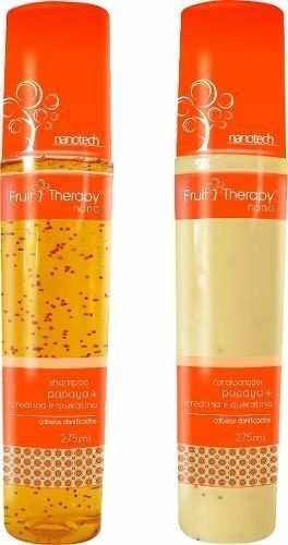 Left Hair Fruit Therapy Nano Papaya Kit Sham+ Cond. 2x275ml