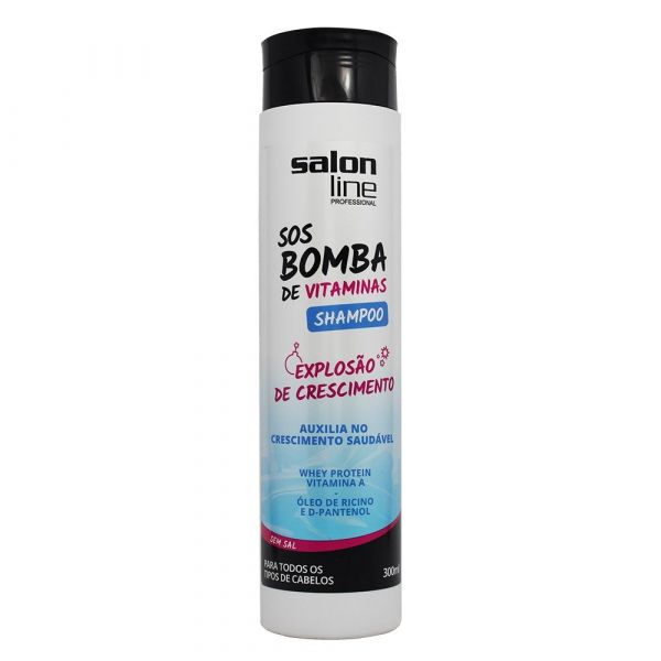 Shampoo Sos Bomba De Vitaminas 300ml - Salon Line.