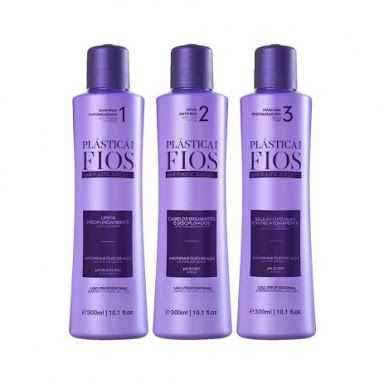 Kit Selagem Térmica Plástica Dos Fios Cadiveu 3x300ml